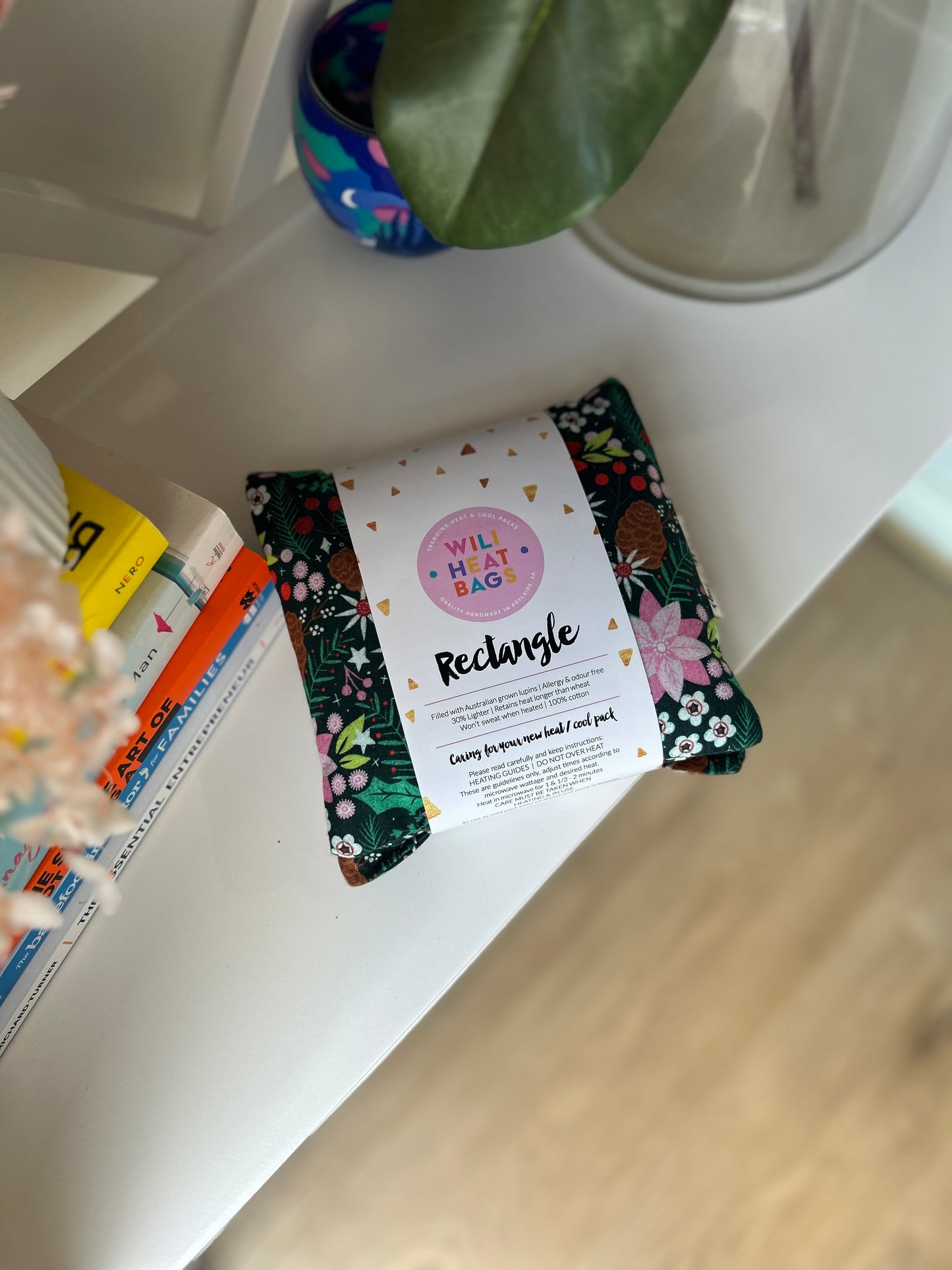 Rectangle Heat Bag - Festive Flowers