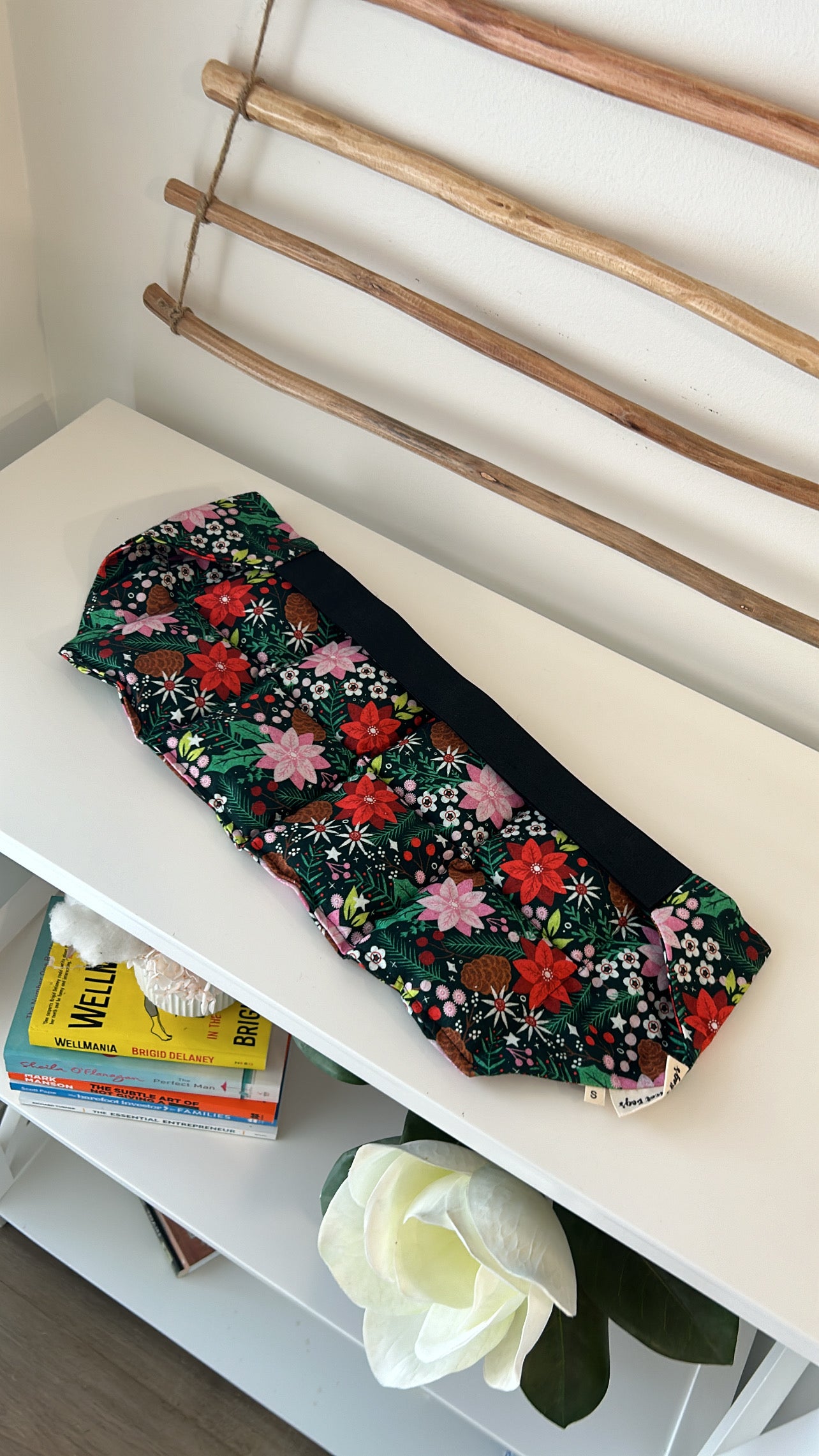 Back Wrap Heat Pack - Festive Flowers - Wili Heat Bags