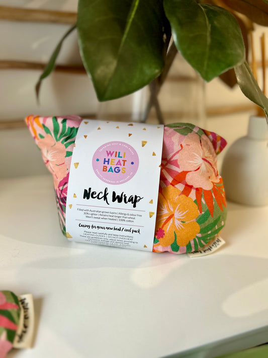 Neck Wrap Heat Bag - Pink May - Wili Heat Bags