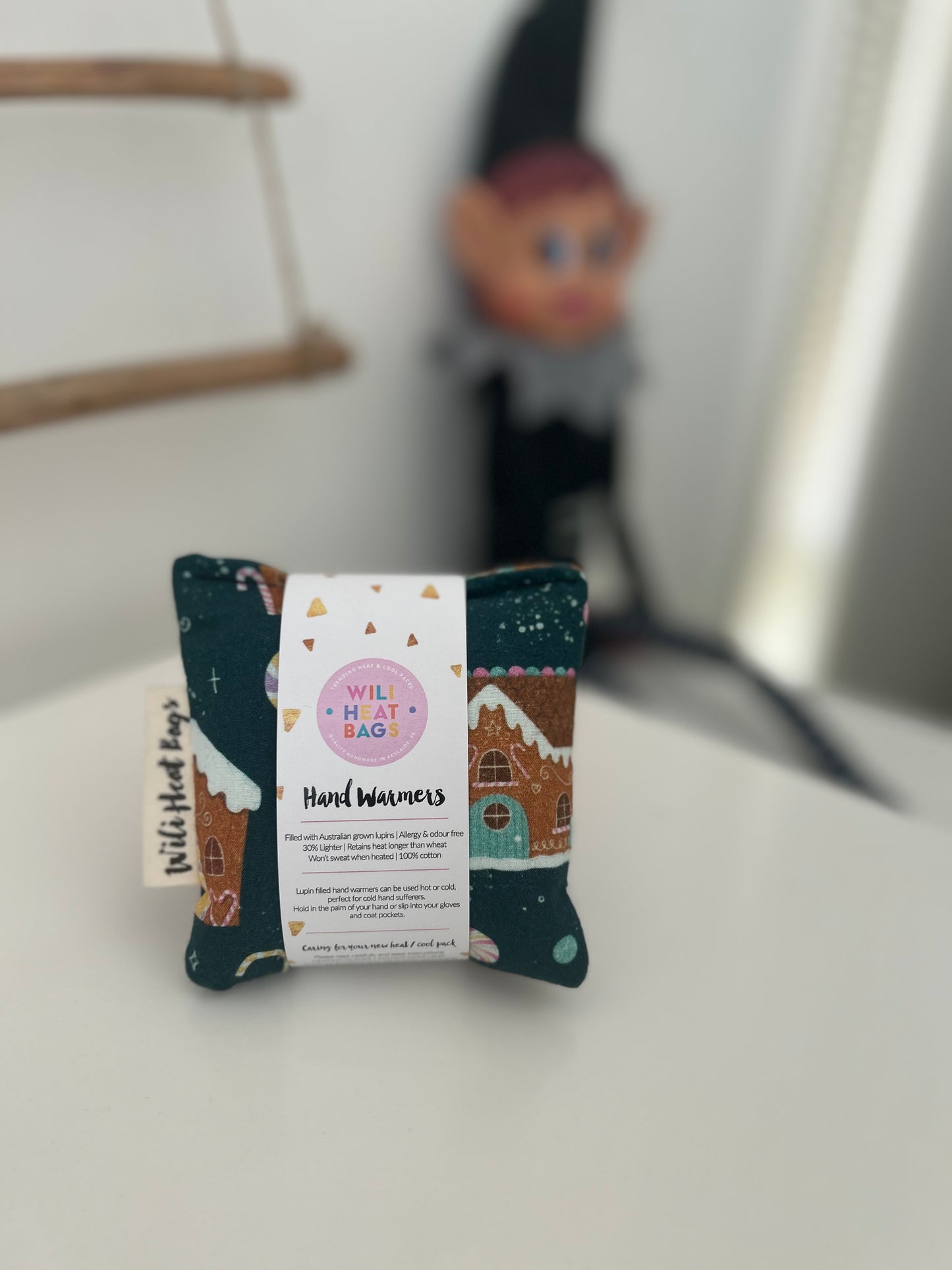 Hand Warmers - Gingerbread House - Wili Heat Bags