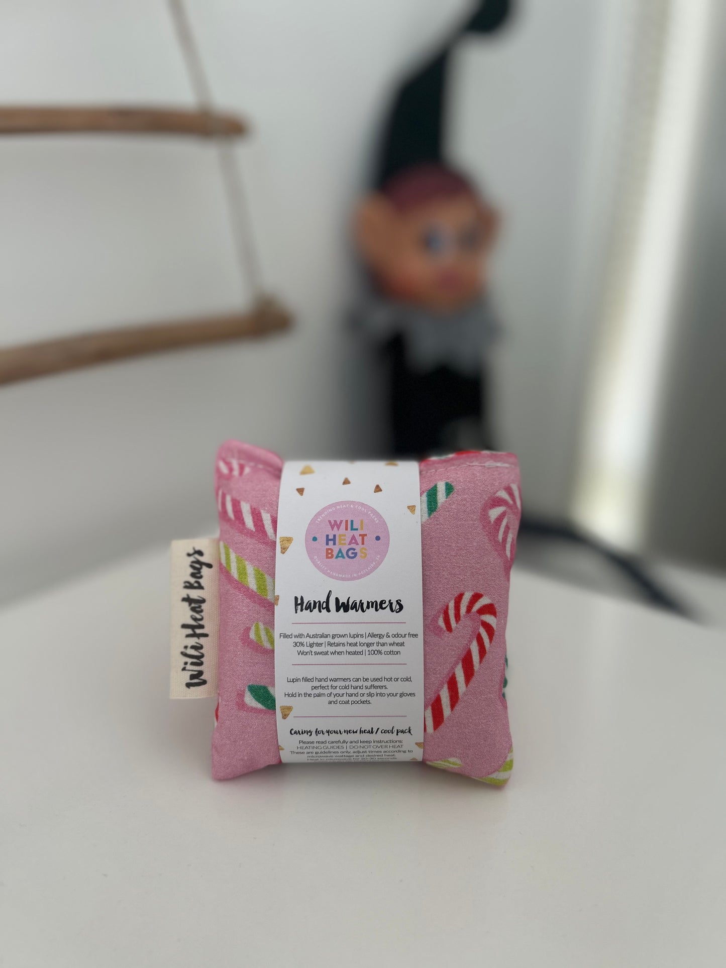 Hand Warmers - Candy Cane - Wili Heat Bags