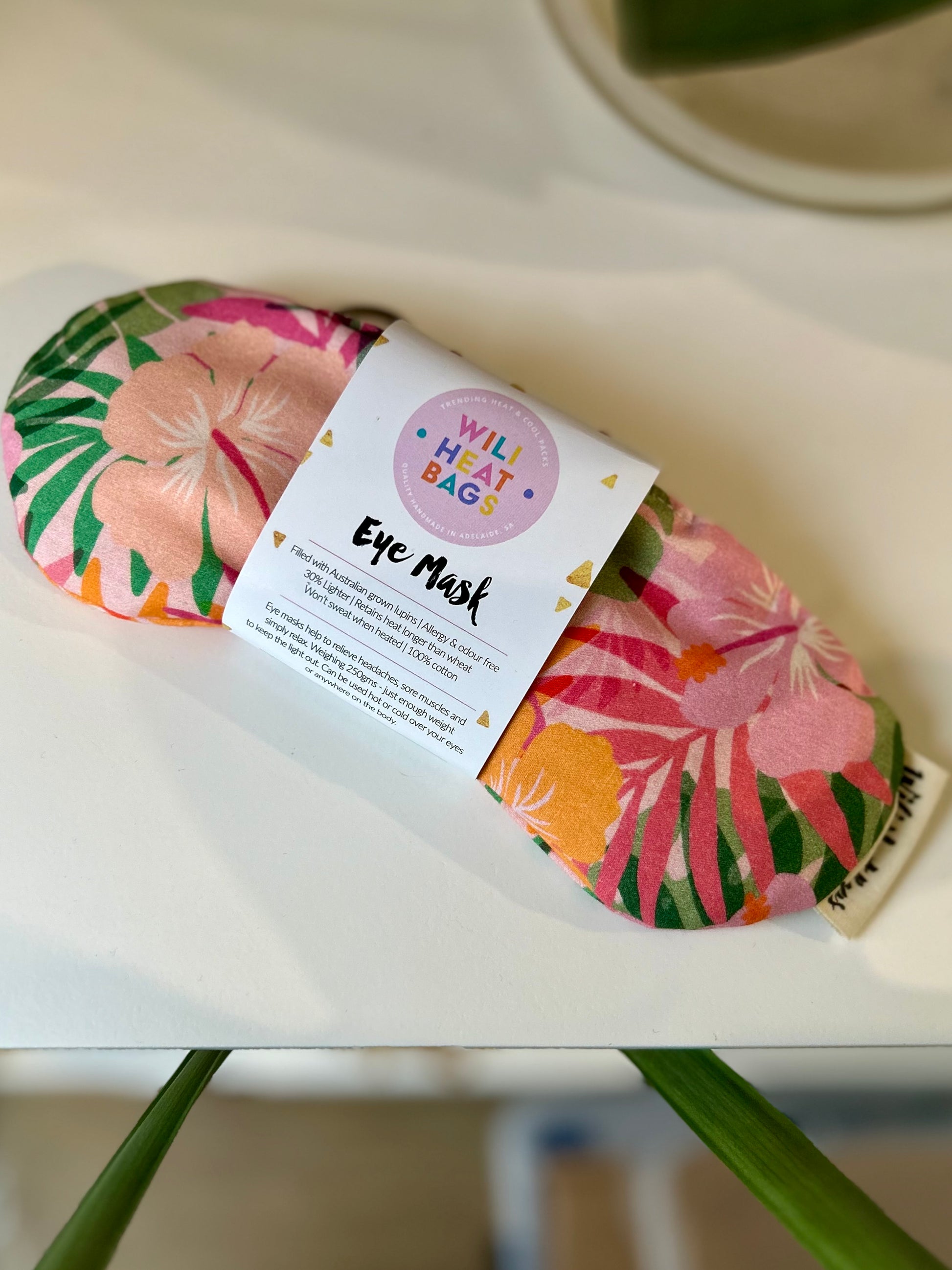 Eye Mask - Pink May - Wili Heat Bags