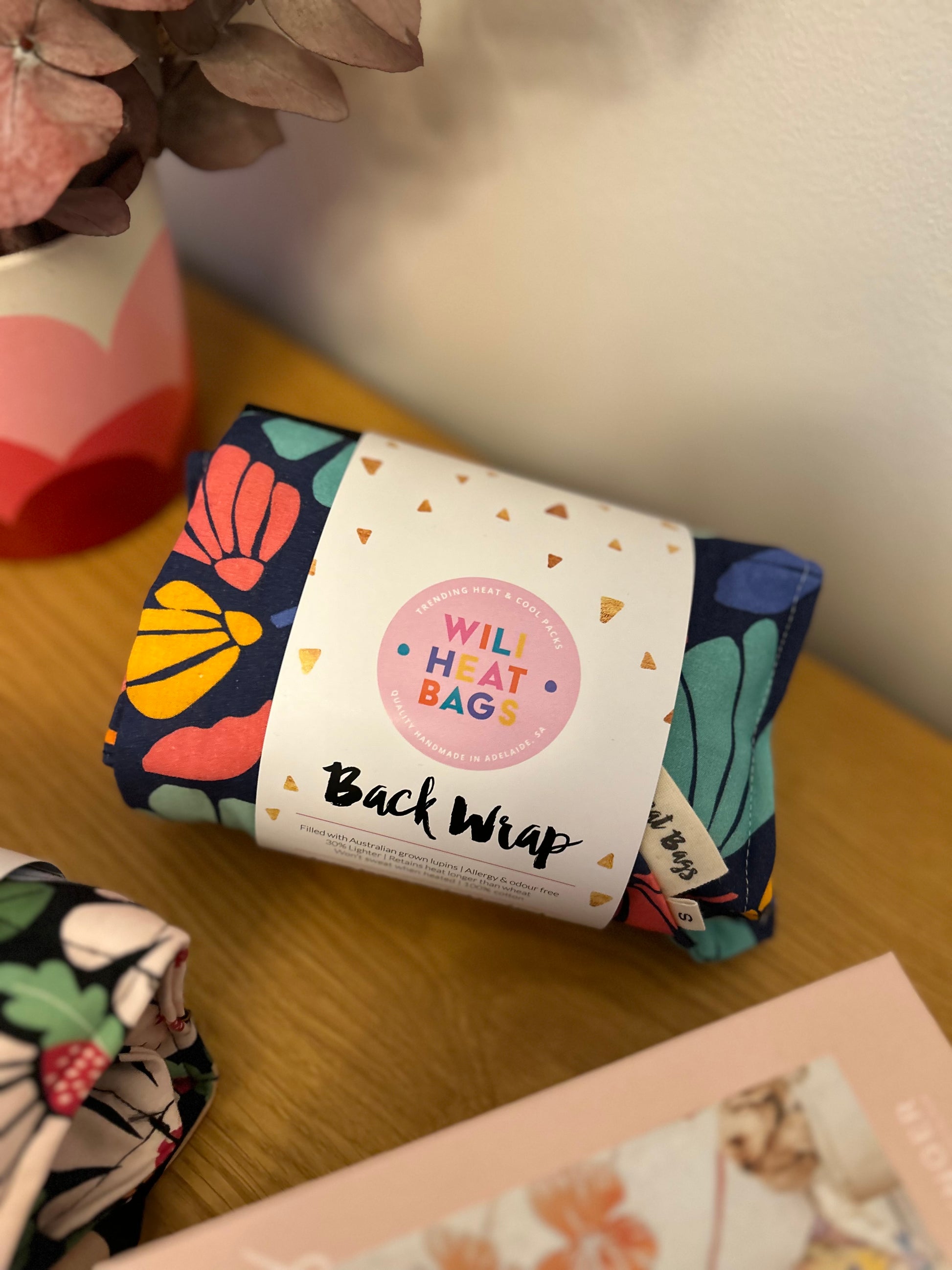 Back Wrap Heat Bag - Super Bloom - Wili Heat Bags