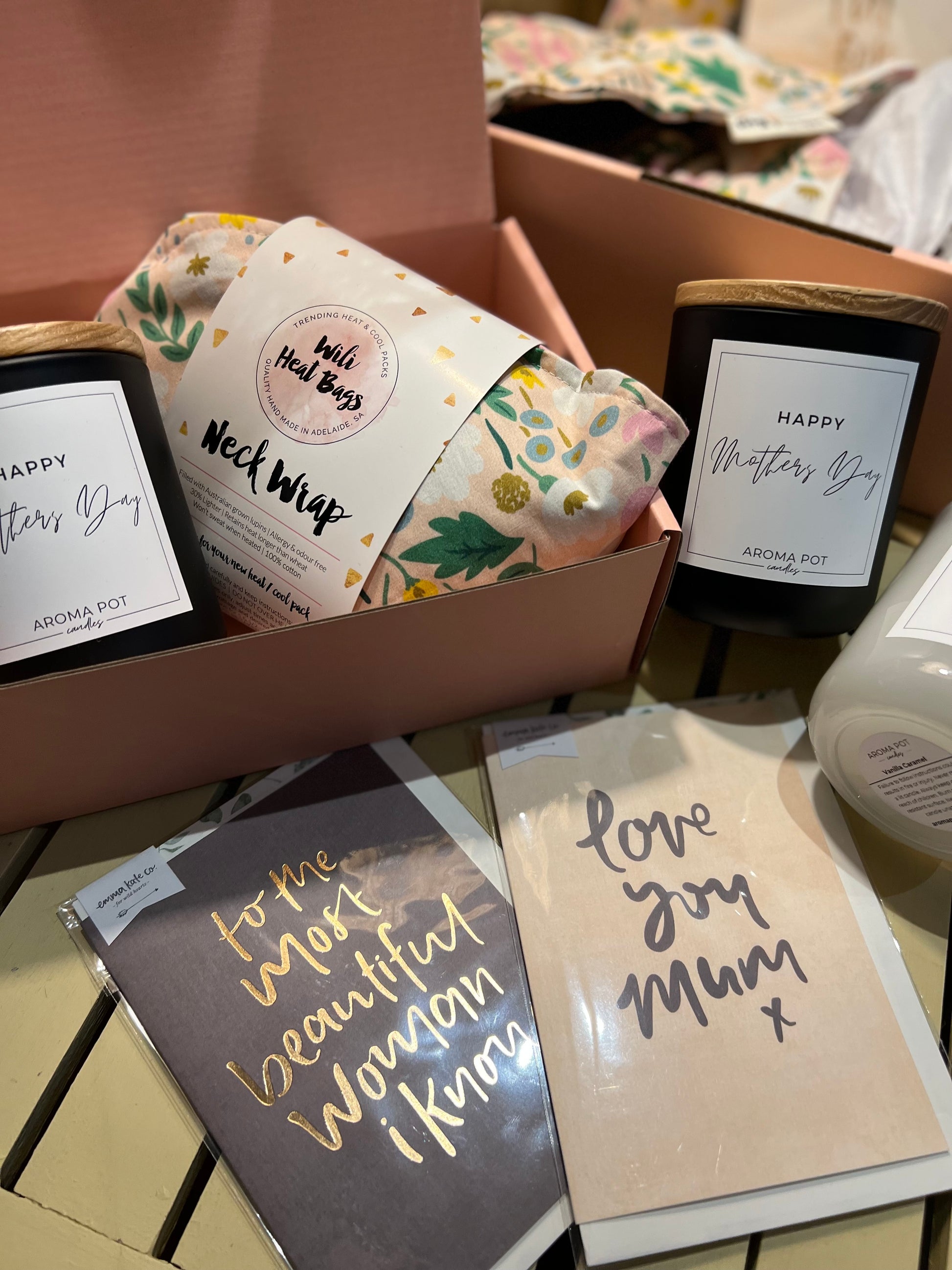 Love You Mum Greeting Card - Wili Heat Bags