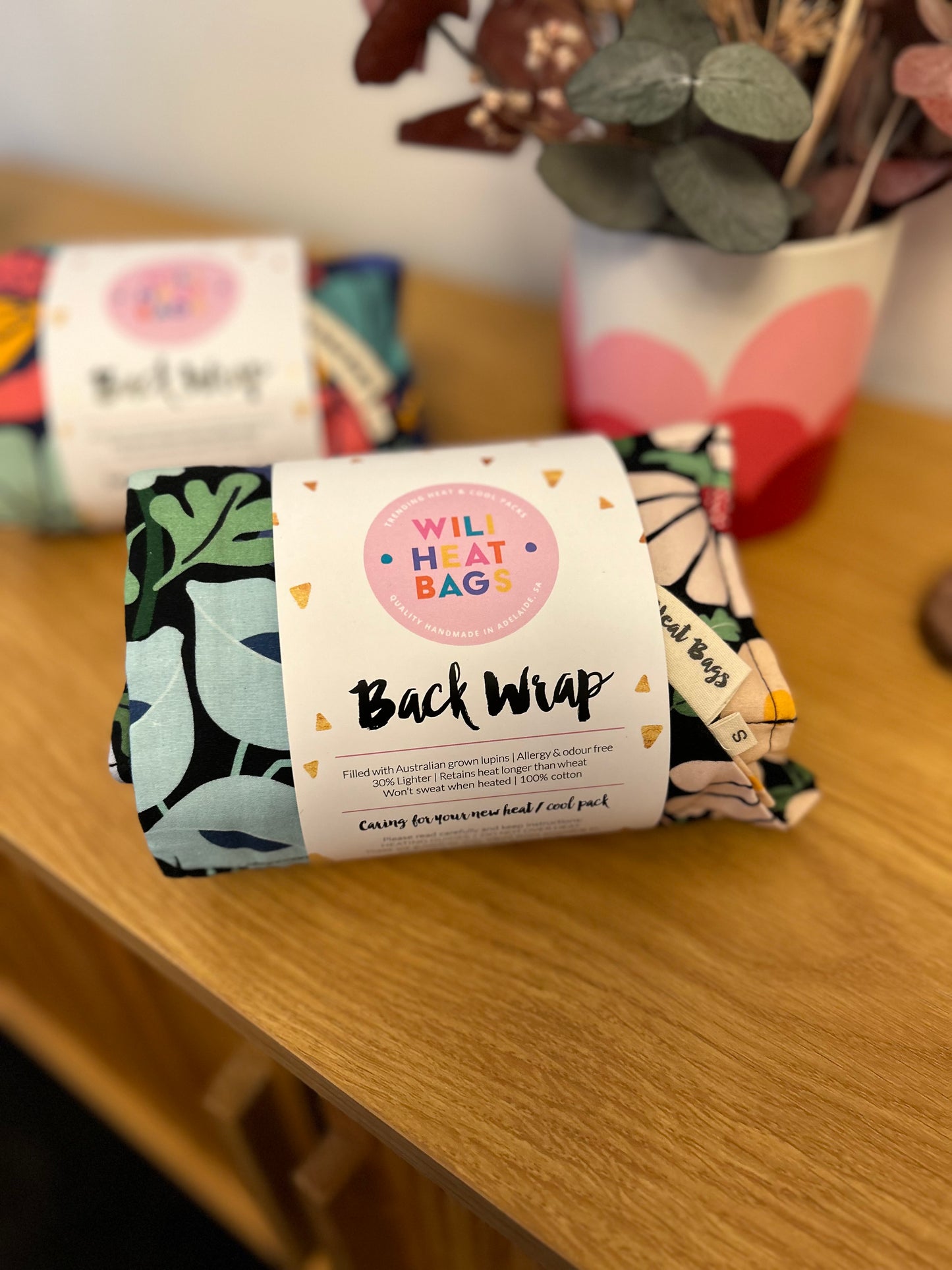 Back Wrap Heat Bag - Meadow Muse - Wili Heat Bags