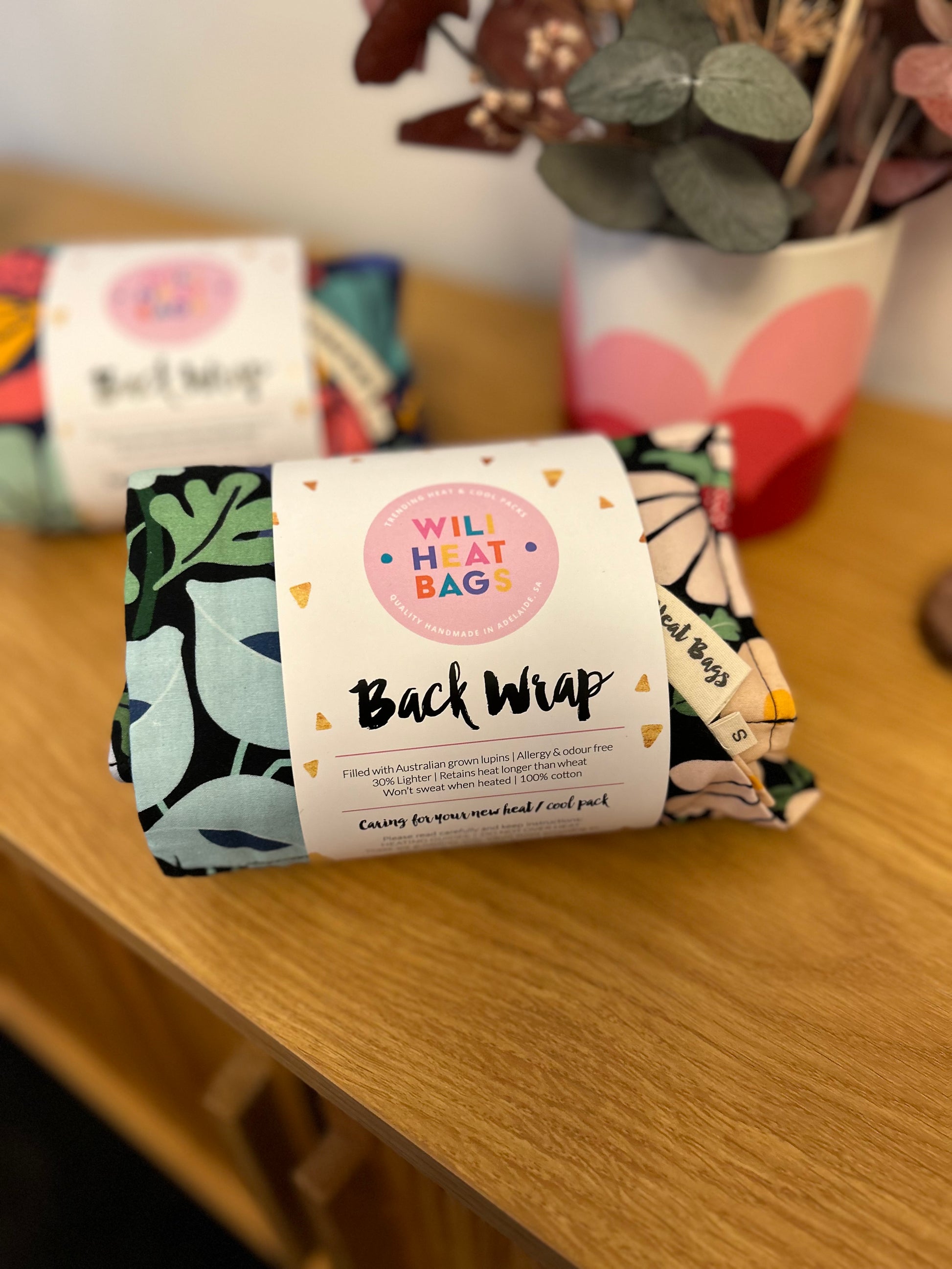 Back Wrap Heat Bag - Meadow Muse - Wili Heat Bags