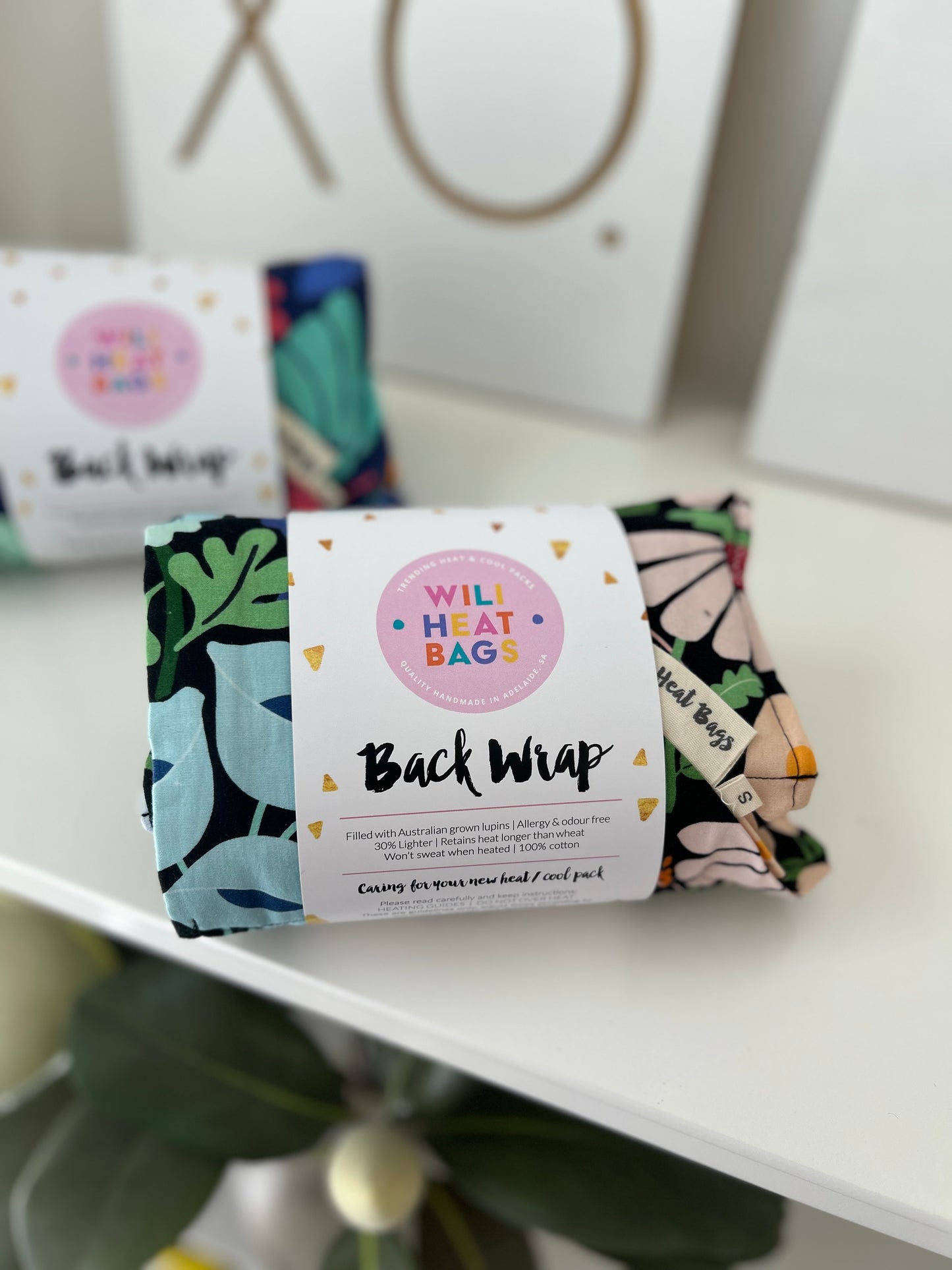 Back Wrap Heat Bag - Meadow Muse - Wili Heat Bags