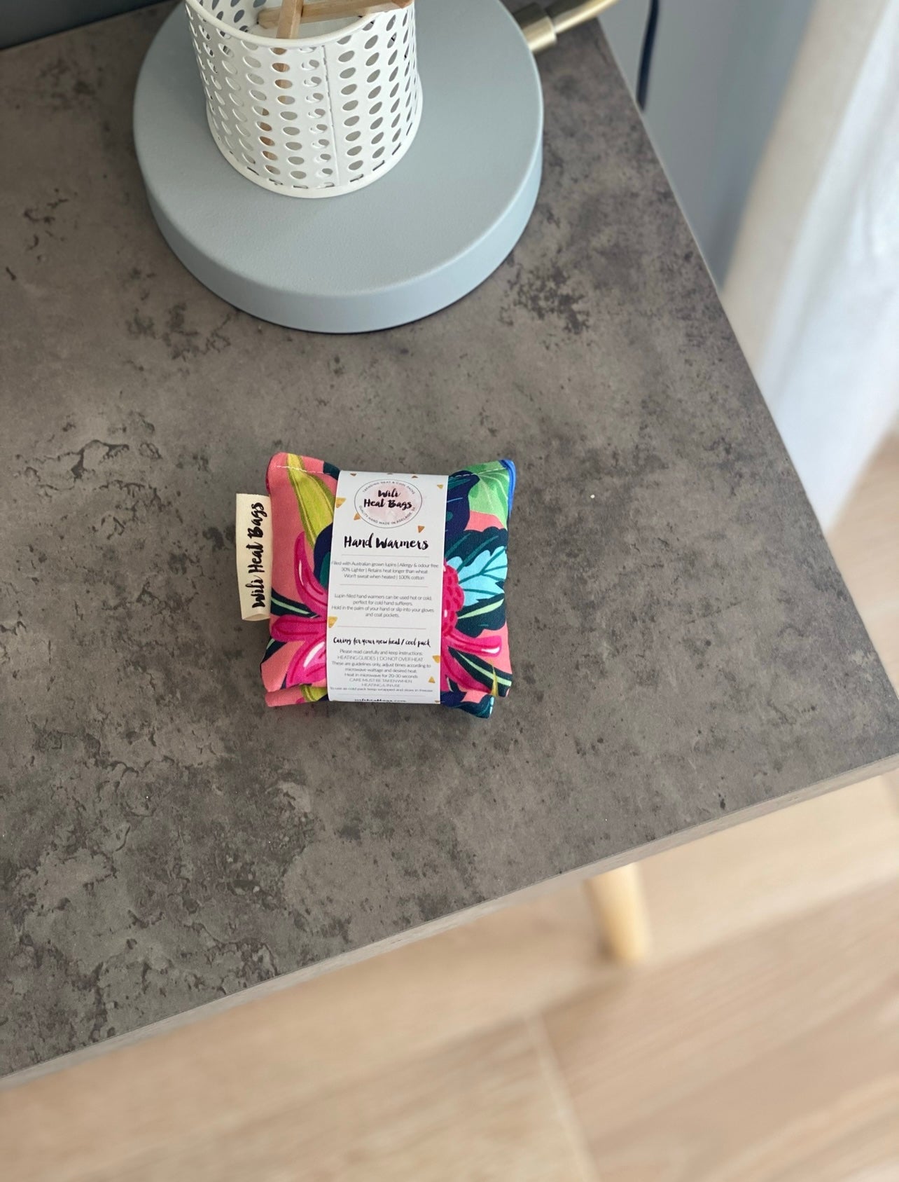 Hand Warmers - Rosella Waratah Pink