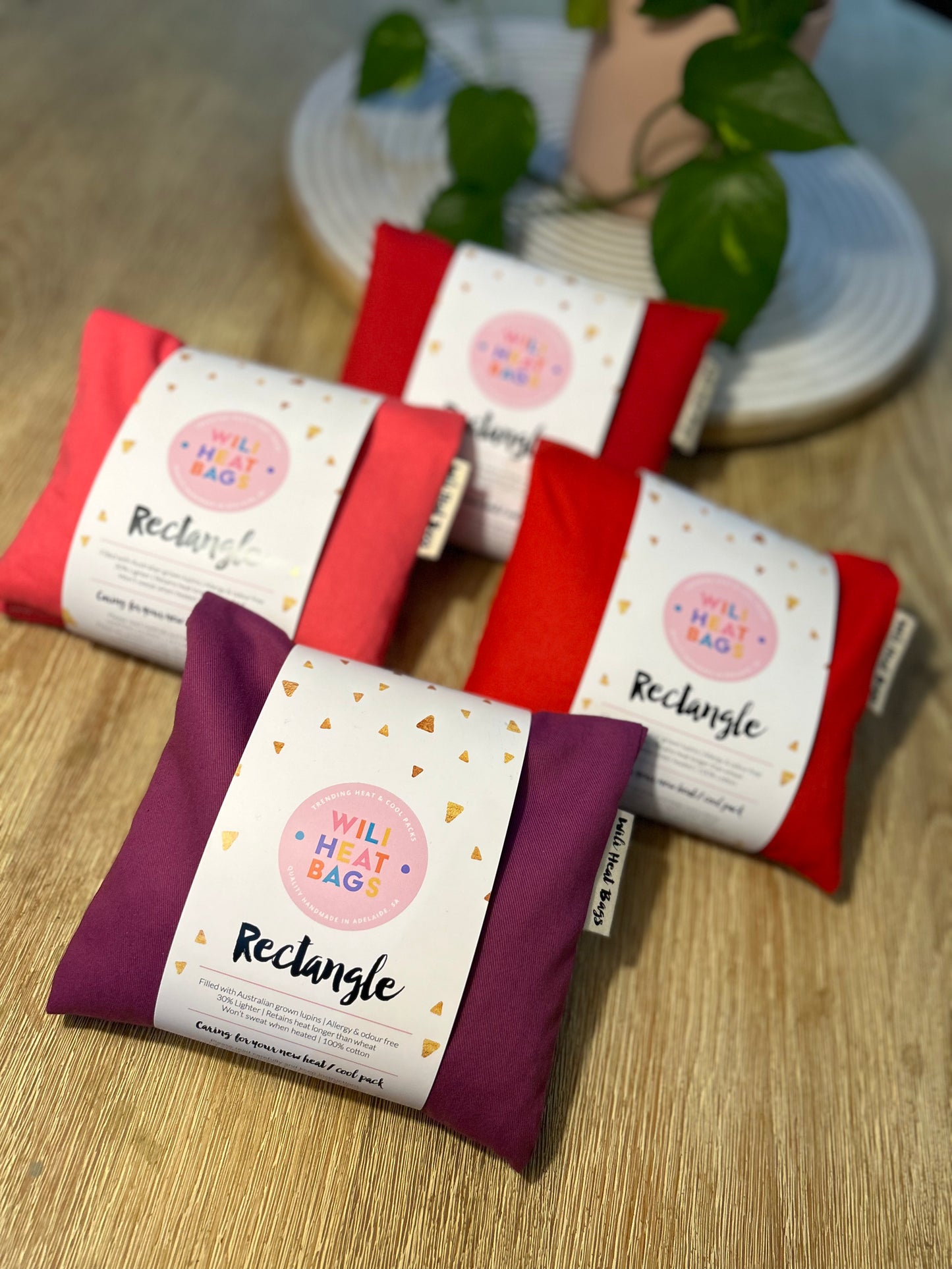 Rectangle Heat Bag - Pink
