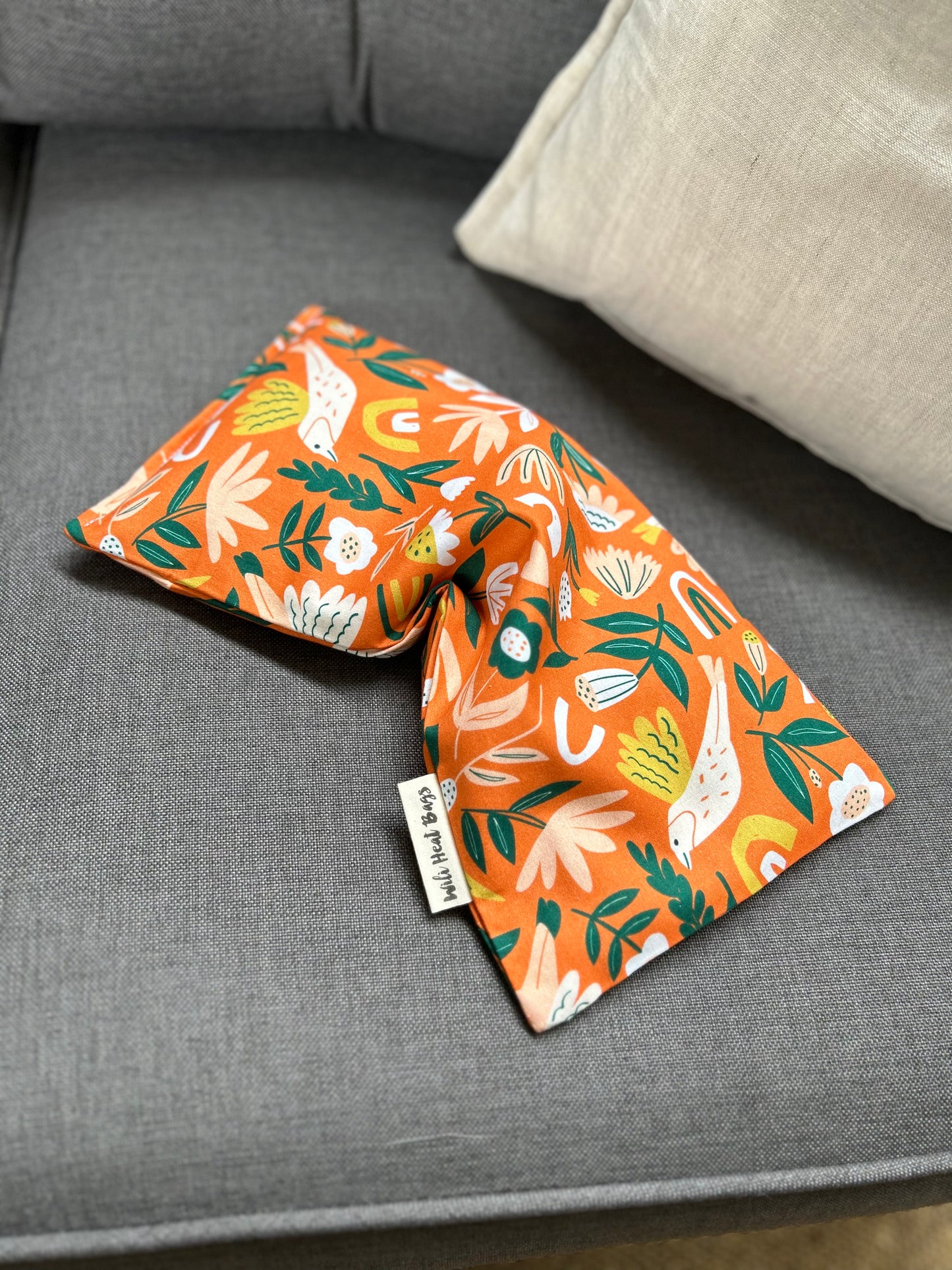 Rectangle Heat Bag - Orange Garden