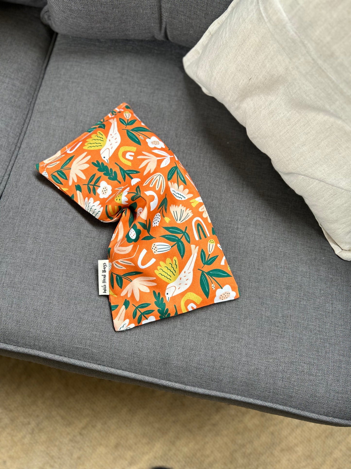 Rectangle Heat Bag - Orange Garden