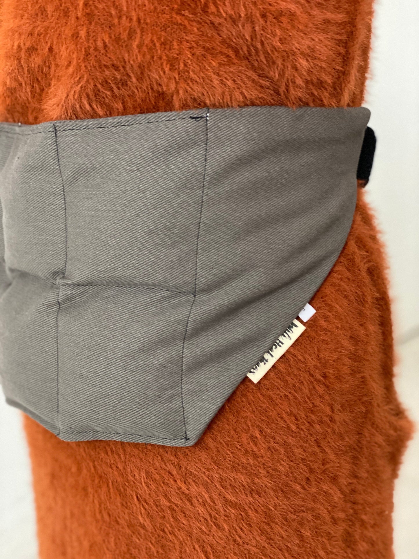 Back Wrap Heat Bag - Charcoal Back Wrap Heat Pack Wili Heat Bags