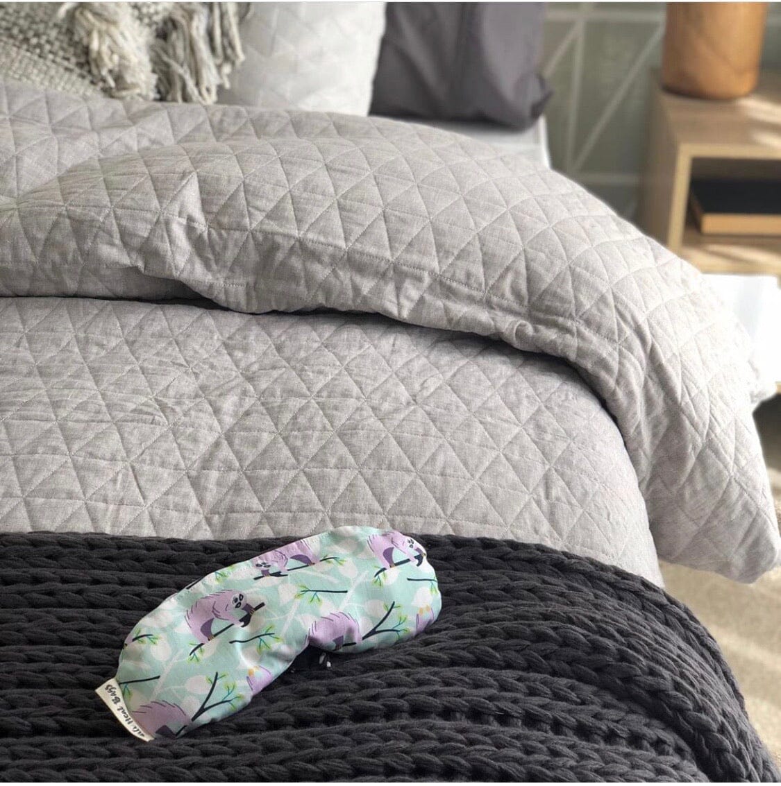 Eye Mask - Sloths Eye Mask Wili Heat Bags