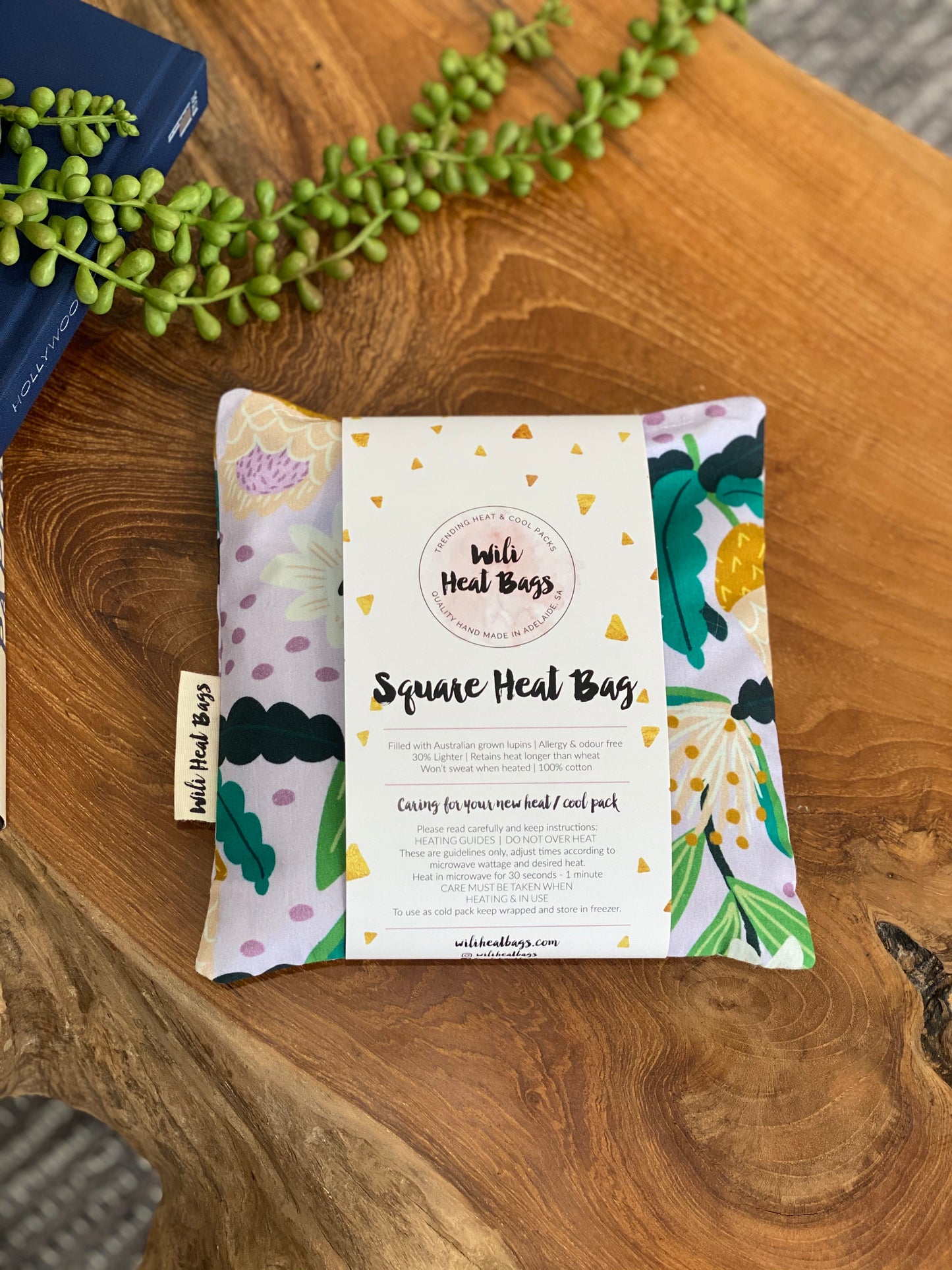 Square Heat Bag - Wild Flowers - Wili Heat Bags