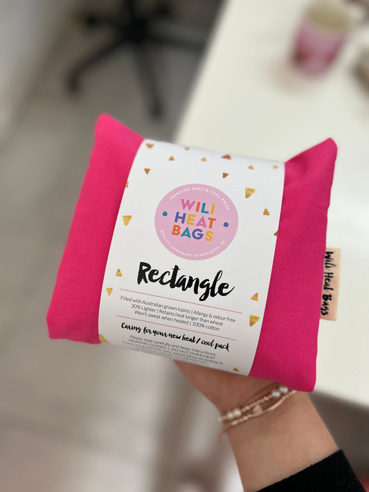Rectangle Heat Bag - Pink