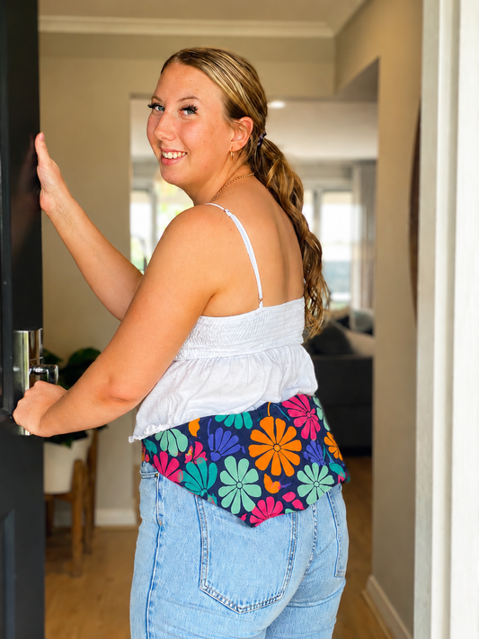 Back Wrap Heat Bag - Super Bloom - Wili Heat Bags
