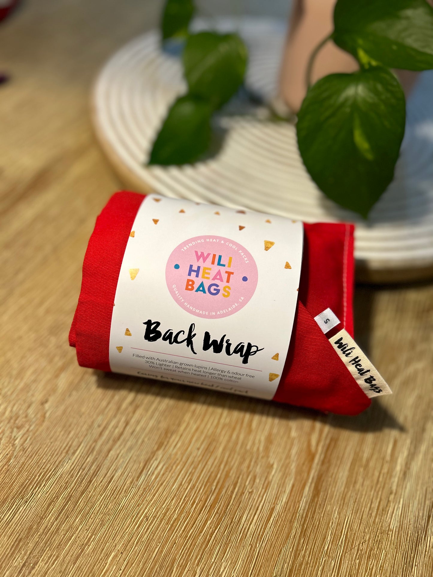 Back Wrap Heat Bag - Cherry