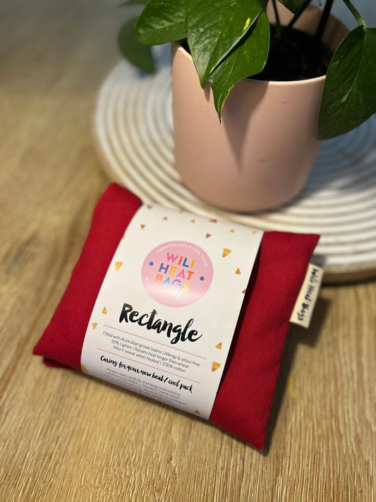 Rectangle Heat Bag - Cherry