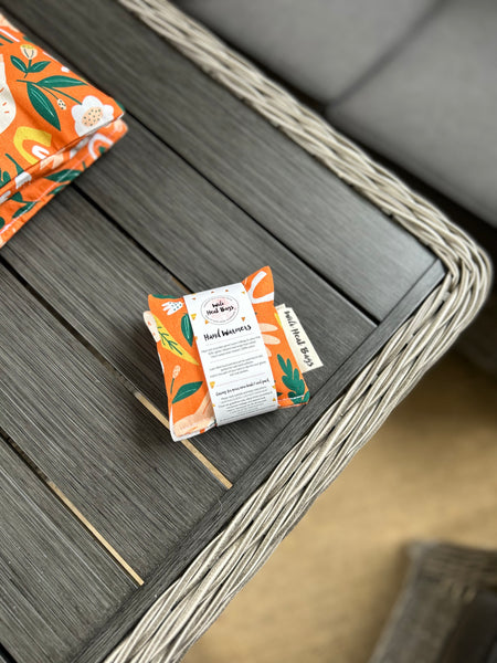 Hand Warmers - Orange Garden