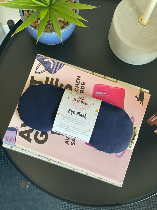 Eye Mask - Navy Blue
