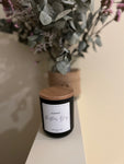 Vanilla Caramel Candle Black
